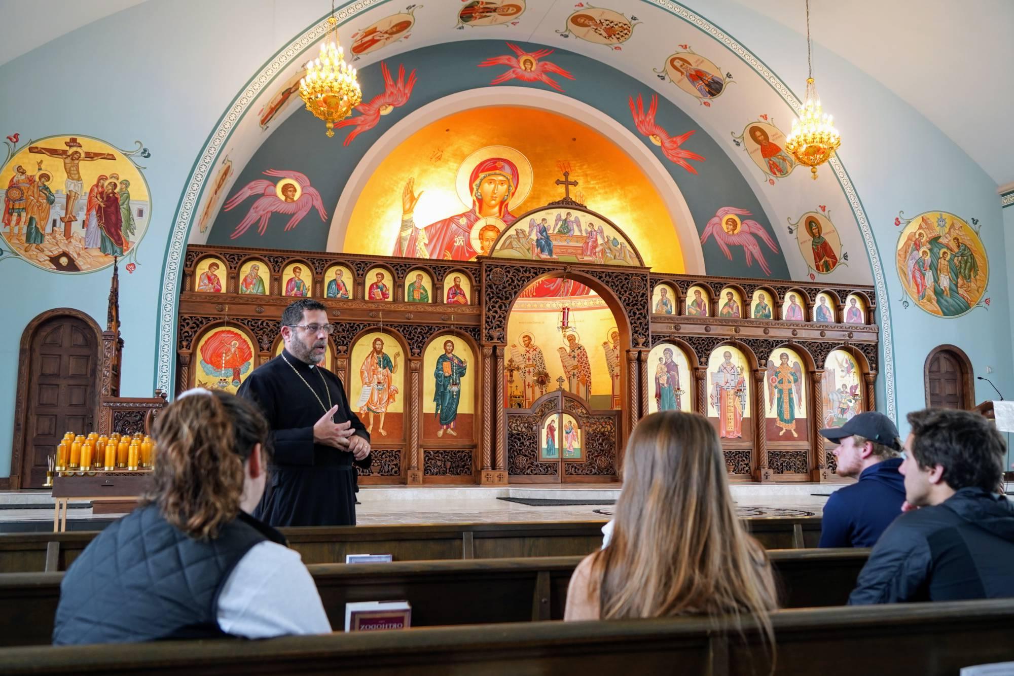 Site Visit at St. Nick's Orthodox Church